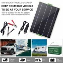 Portable Monocrystalline Solar Recharger Sunshine Power Solar Panels for Travel and Home Dual USB Charging Devices