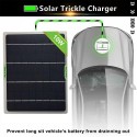 Portable Monocrystalline Solar Recharger Sunshine Power Solar Panels for Travel and Home Dual USB Charging Devices