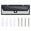 118 LEDs Solar Powered Lamp PIR Motion Sensor Wall Light