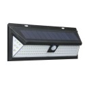 118 LEDs Solar Powered Lamp PIR Motion Sensor Wall Light