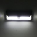 118 LEDs Solar Powered Lamp PIR Motion Sensor Wall Light