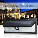 118 LEDs Solar Powered Lamp PIR Motion Sensor Wall Light