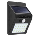 30 LED Solar Powered Wall Light Motion Sensor