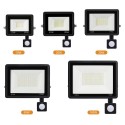 A C180-240V 10W 12LEDs PIR Motion Detector Human Induction Design Flood Light S-pot Lamp Outdoor Lighting IP66 Water Resistance 