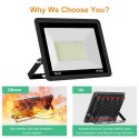 A C180-240V 10W 12LEDs Flood Light S-pot Lamp Outdoor Lighting IP66 Water Resistance for Backyard Garden Driveway Patio Deck Fen