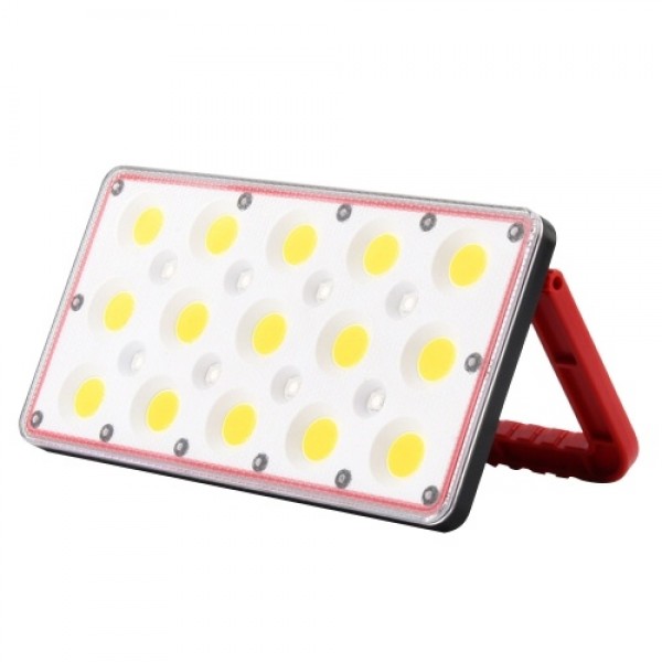 Multifunctional Portable Work Lamp Floodlight Five Levels Dimming Power Display 180° Free Adjustment