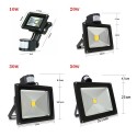 LED Motion Sensor Flood Light AC85-265V Outdoor Sensitive Security Lights Wall Fixture Lamps Floodlight for Parking Yard Patio P