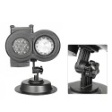 12 Patterns 2-in-1 Dual Heads LEDs Projector Stage Light Christmas Party Landscape Lamp