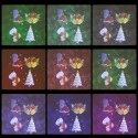 12 Patterns 2-in-1 Dual Heads LEDs Projector Stage Light Christmas Party Landscape Lamp