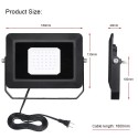 AC100-130V 20W 36 LEDs UV Flood Light