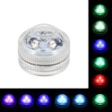 Mini LEDs RGB Submersible Light Colorful Lamp Underwater Candle Light IP68 Water Resistance with Remote Control 12pack