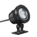 AC85-265V 10W RGB Underwater Light Submersible Lamp with Remote Control