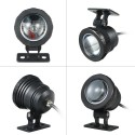 AC85-265V 10W RGB Underwater Light Submersible Lamp with Remote Control