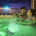 Tomshine 13 LEDs Underwater Pool Lights with RF Remote Control Battery-operated RGBW 16 Colors Submersible Lamp