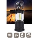 1 Pack LED Camping Lantern Collapsible 250LM Lanterns with Fan