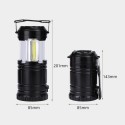 1 Pack LED Camping Lantern Collapsible 200LM Lanterns Suitable Survival Kits