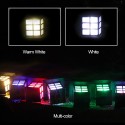 2Pcs/Set LEDs Solar Powered Lawn Light Outdoor Landscape Lamp for Pathway Garden Patio Yard Decoration