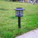 2Pcs/Set LEDs Solar Powered Lawn Light Outdoor Landscape Lamp for Pathway Garden Patio Yard Decoration