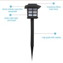 2Pcs/Set LEDs Solar Powered Lawn Light Outdoor Landscape Lamp for Pathway Garden Patio Yard Decoration