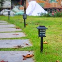 2Pcs/Set LEDs Solar Powered Lawn Light Outdoor Landscape Lamp for Pathway Garden Patio Yard Decoration