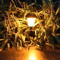 4pcs Safe Energy Saving Solar Landscape Lamp Villa Garden Park Simulated Dynamic Blaze Decoration Outdoor Lawn Lamp