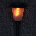 4pcs Safe Energy Saving Solar Landscape Lamp Villa Garden Park Simulated Dynamic Blaze Decoration Outdoor Lawn Lamp