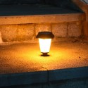 4pcs Safe Energy Saving Solar Landscape Lamp Villa Garden Park Simulated Dynamic Blaze Decoration Outdoor Lawn Lamp