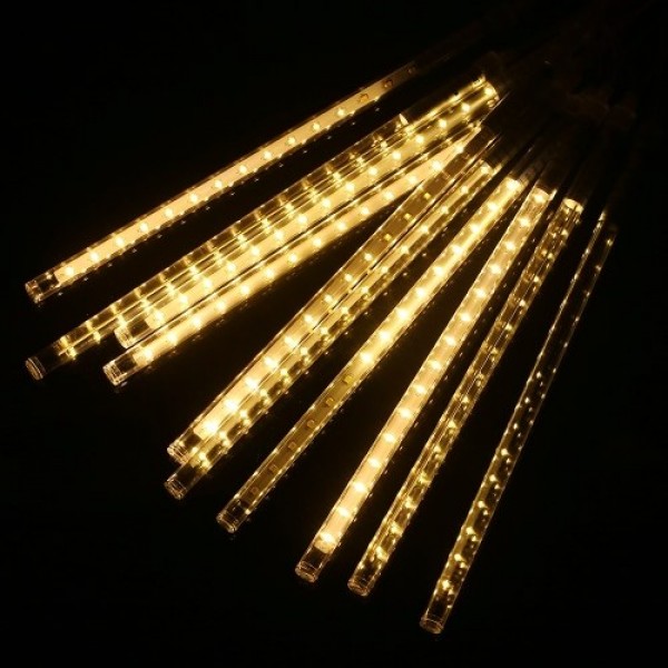 10 Tubes 300 LEDs 300MM Meteor Shower Lights Falling Rain Drop Lights