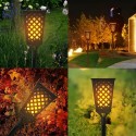 Waterproof Dancing Flame Light Solar LED Torch Light