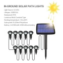 10 Pack Solar Path Stake Lights