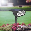 19LEDs Solar Landscape SpotlightsSpot Light Wall Lamp 2-in-1 Outdoor Solar Landscaping Lights