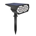 19LEDs Solar Landscape SpotlightsSpot Light Wall Lamp 2-in-1 Outdoor Solar Landscaping Lights