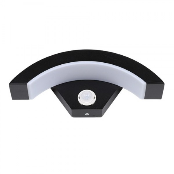 LEDs Motion Sensors Wall Light Hard Wiring Connection Aluminum Human Infrared Induction IP65 Water-resistant for Outdoor Use Cor