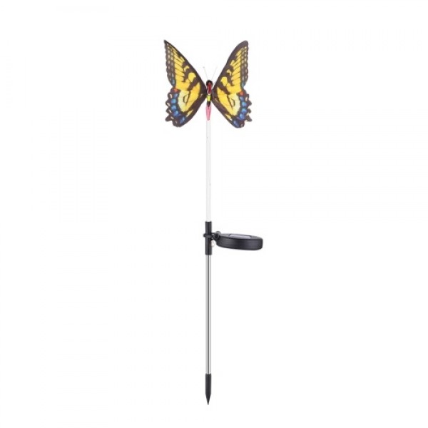 Butterfly Solar Light With Solar Panel IP65 Water Resistance for Garden Patio Yard Courtyard Path