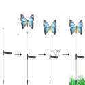 Butterfly Solar Light With Solar Panel IP65 Water Resistance for Garden Patio Yard Courtyard Path