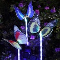 Butterfly Solar Light With Solar Panel IP65 Water Resistance for Garden Patio Yard Courtyard Path