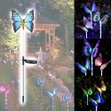 Butterfly Solar Light With Solar Panel IP65 Water Resistance for Garden Patio Yard Courtyard Path