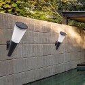 Solar Wall Lamp Outdoor Courtyard Corridor Garden Lamp Night Security IP65 Waterproof