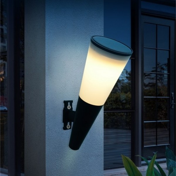 Solar Wall Lamp Outdoor Courtyard Corridor Garden Lamp Night Security IP65 Waterproof