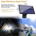 Solar Wall Light Outdoor Courtyard Human Body Induction Lamp Home Garage Street Light Wide Angle Illumination Lamp