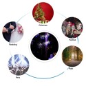 200LEDs Warm White Fairy Lights Fireworks Shaped Decorative Hanging String Lights 8 Lights Modes Copper Wire Lights Bulbs