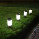 2PCS Lawn Lamp Solar Garden Pathway Lights