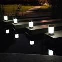 2PCS Lawn Lamp Solar Garden Pathway Lights