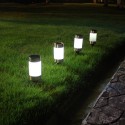 2PCS Lawn Lamp Solar Garden Pathway Lights