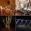 200 LED Rope Lights Power Supply Hose Light 16 Colors Changing String Lights with Timer Remote Control Waterproof Rope Lighting