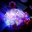 200 LED Rope Lights Power Supply Hose Light 16 Colors Changing String Lights with Timer Remote Control Waterproof Rope Lighting