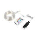 200 LED Rope Lights Power Supply Hose Light 16 Colors Changing String Lights with Timer Remote Control Waterproof Rope Lighting