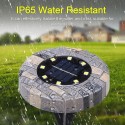 4Pcs Solar Ground Lights Outdoor Garden Waterproof In-Ground Leds Lamp Pathway Yard Patio Lawn Steps Light