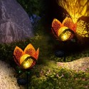 LED Solar Landscape Lights Flower Shaped LED Garden Lights