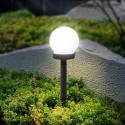 2Pcs Outdoor Waterproof LED Solar Ball Light Garden Lawn Lamp Path Ground Light